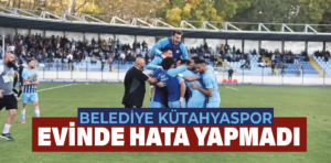 Belediye Kütahyaspor evinde kazandı