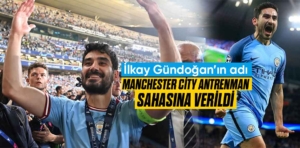 Manchester City, İlkay Gündoğan’ın adını antrenman sahasına verdi