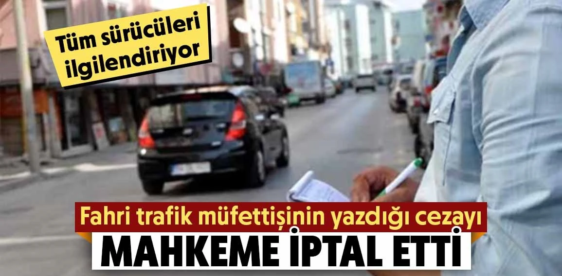 Otomobil sürücüsü N.N.’ye trafik