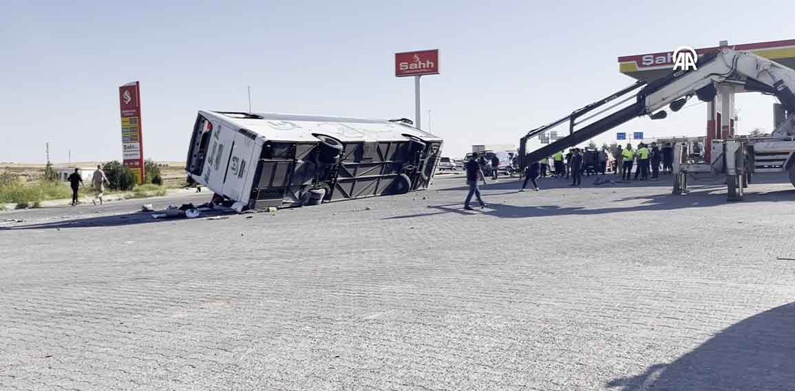 Şanlıurfa’da meydana gelen trafik