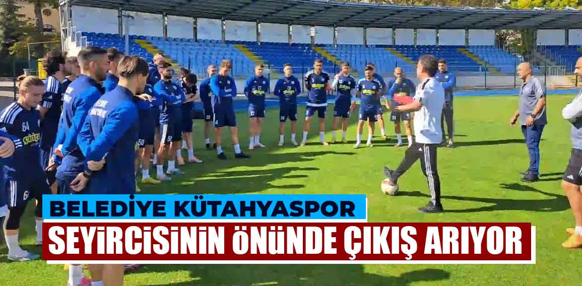 Belediye Kütahyaspor evinde oynayacağı