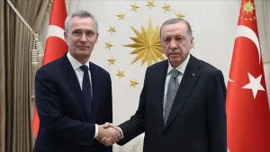 Cumhurbaşkanı Erdoğan, NATO Genel Sekreteri ile görüştü