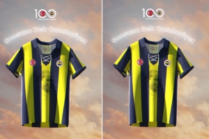 Fenerbahçe, Cumhuriyetin 100. yılına özel forma çıkardı