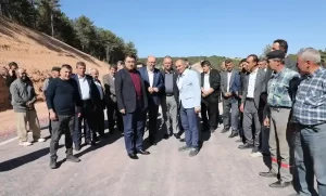 Kütahya’da Kumarı Mahallesi – Yokuşbaşı yolu açıldı