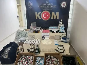 İzmir’de kaçak ürün operasyonu