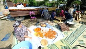 Kırklareli’nde “kışlık yiyecek” mesaisi