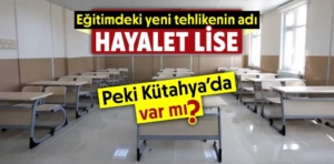 Eğitimdeki yeni tehlikenin adı: Hayalet lise 