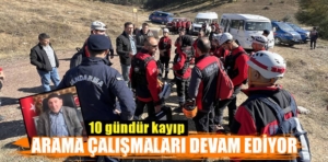 Kütahya’da kaybolan yaşlı adamı arama çalışmaları sürüyor