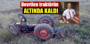 Kütahya’da traktör kazası, 1 ölü