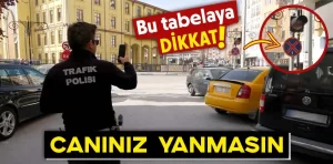 Kütahya’da bu levhaya dikkat! Canınız yanmasın