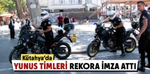 Kütahya’da Yunuslar rekor kırdı