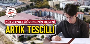 Kütahyalı öğrencinin Cahit Arf deseni tescillendi