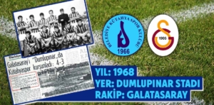 Olaylı Kütahyaspor-Galatasaray maçının üstünden 55 yıl geçti 