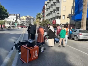 Denizli’de motosiklet kazası: 1 yaralı