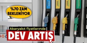 Akaryakıt fiyatlarında yüksek artış bekleniyor