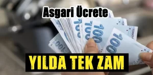 Asgari Ücrete Tek Zam Yolunda Adımlar Atılıyor