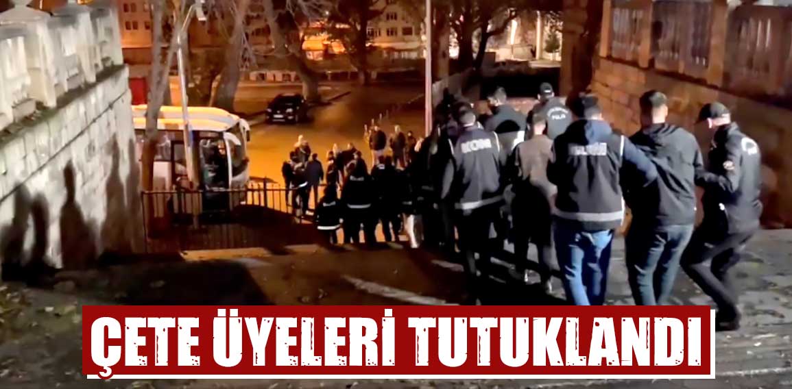 Kütahya’da suç örgütlerine darbe