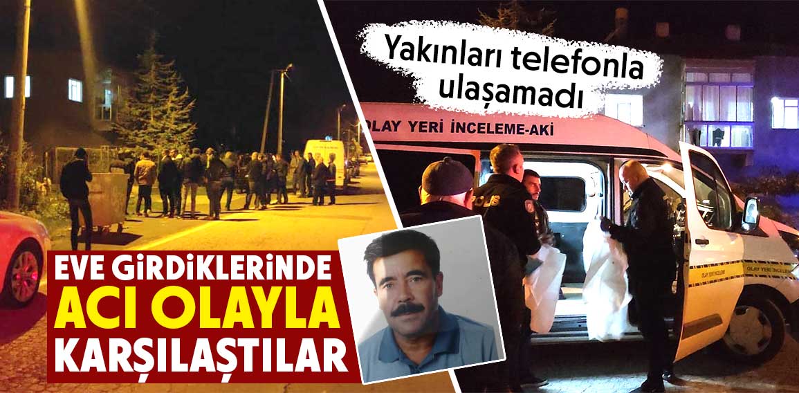 Kütahya’da bir kişi, yakınları