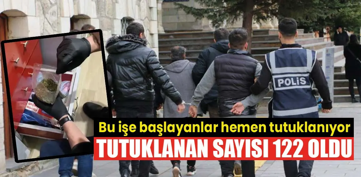 Kütahya’da uyuşturucu satışı ve