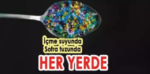 Mikroplastikler hayatımızın her yerinde