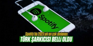 Spotify’da 2023 yılı en çok dinlenen Türk şarkıcısı belli oldu