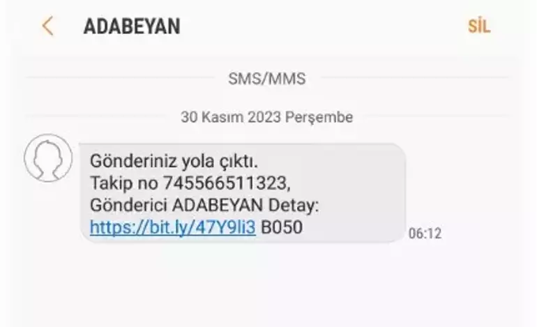 Telefonlara gelen bu mesaj ile dolandırıcılık yapıyorlar