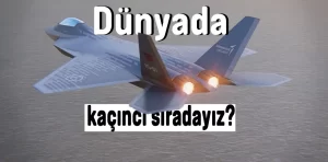 Türkiye’nin kaç savaş uçağı var? Dünyada kaçıncı sıradayız?