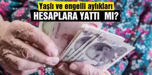 Yaşlı ve engelli aylıkları ne zaman yatacak?