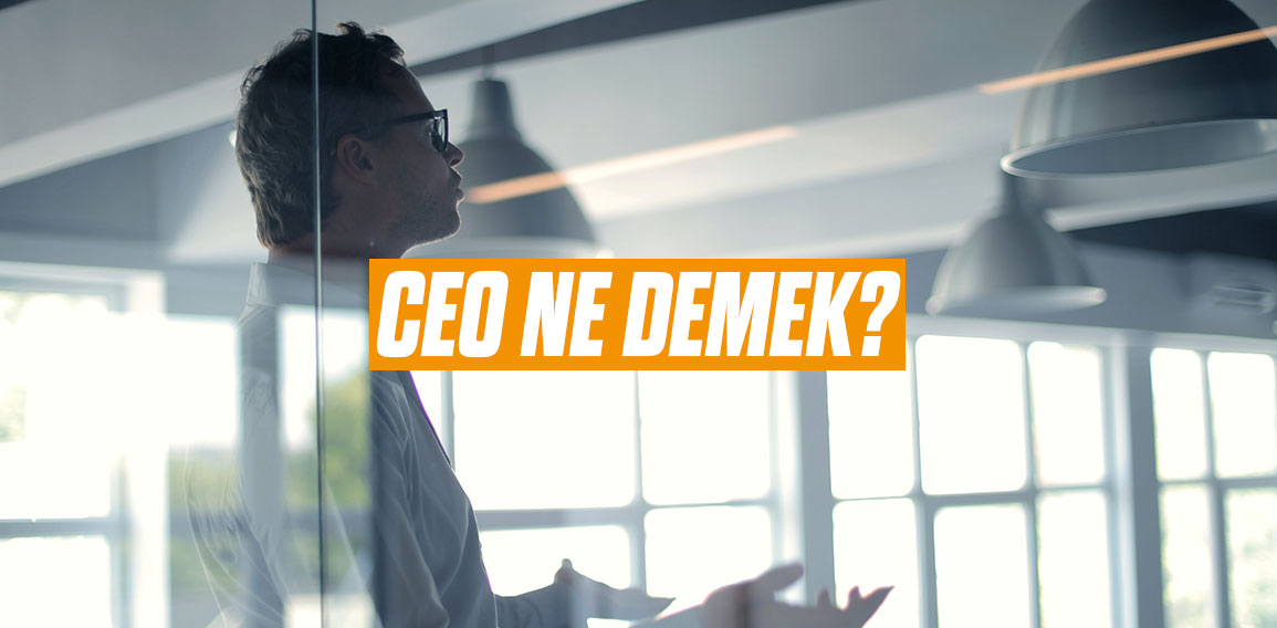 “CEO” kelimesi, İngilizce “Chief