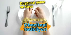 Duygusal yeme ve stres obeziteyi tetikliyor!