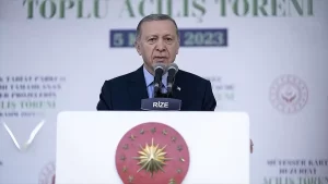 Cumhurbaşkanı Erdoğan Rize’de