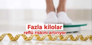 Fazla kilolar reflü riskini artırıyor