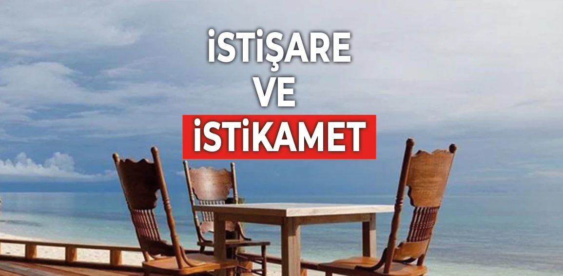 İstişare:  İnsanların bir konuda