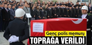 Kütahyalı genç polis memuru ebediyete uğurlandı