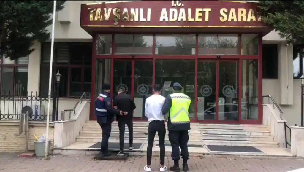 Kütahya’nın Tavşanlı ilçesinde motosiklet