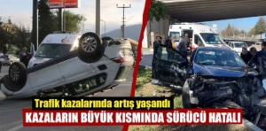 Kütahya’da trafik kazalarında artış yaşandı