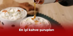 En iyi kahve şurupları