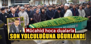 Kütahya’da kalp krizinden vefat eden Mücahid hoca defnedildi