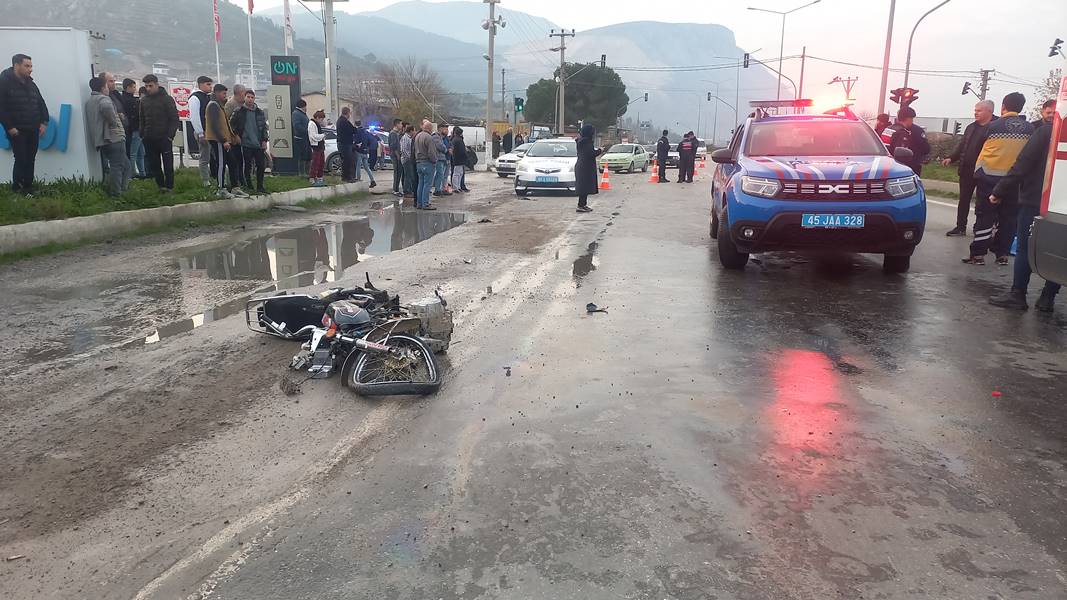 Manisa'da trafik kazası