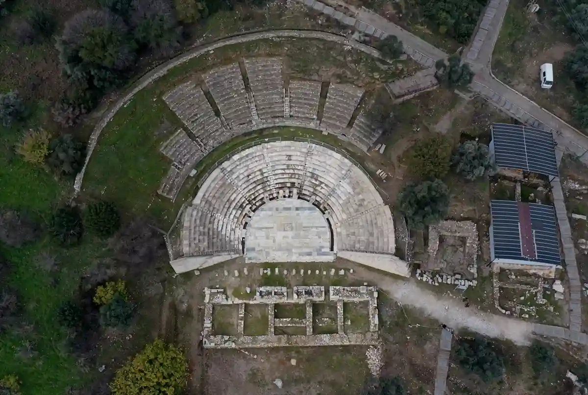 Metropolis Antik Kenti'ndeki kazı çalışmaları gösterildi