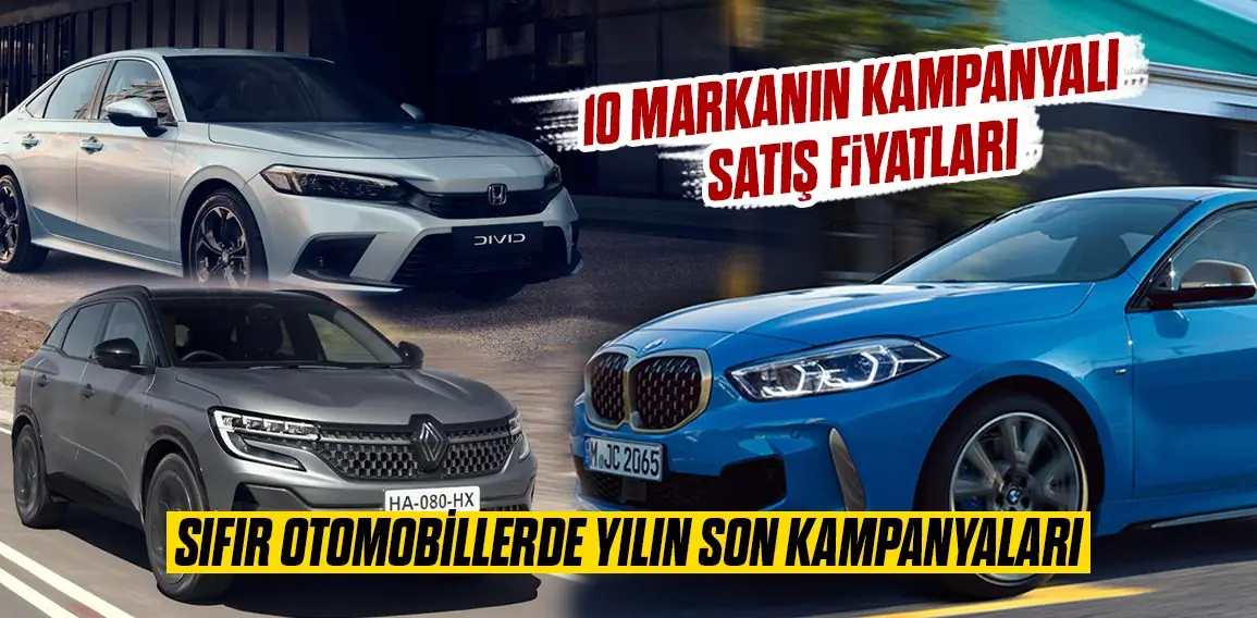 Yeni yıl yaklaşırken otomobil