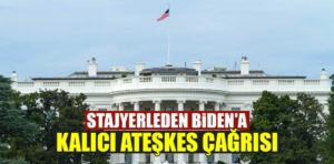 Stajyerleden Biden’a kalıcı ateşkes çağrısı