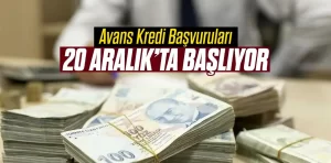 Yatırım Taahhütlü Avans Kredi başvuruları başlıyor