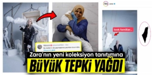 Zara’nın yeni koleksiyon tanıtımına büyük tepki yağdı