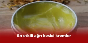 En etkili ağrı kesici kremler