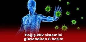 Bağışıklık sistemini güçlendiren 8 besin!