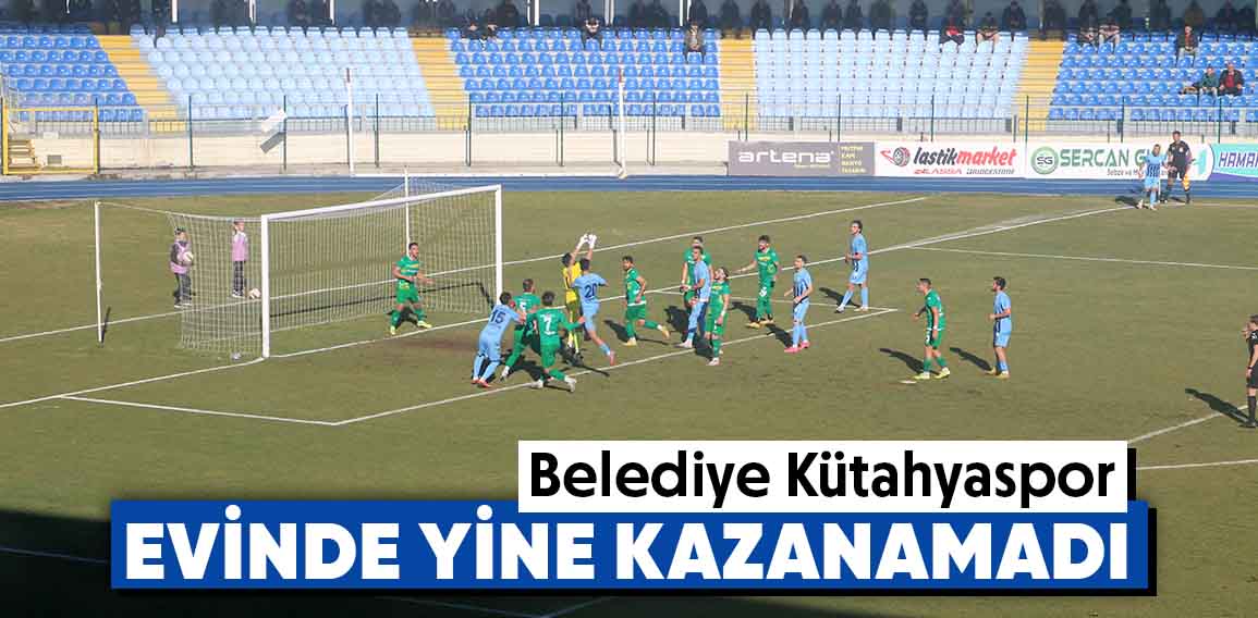 Belediye Kütahyaspor evinde maç