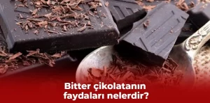 Bitter çikolatanın faydaları nelerdir?