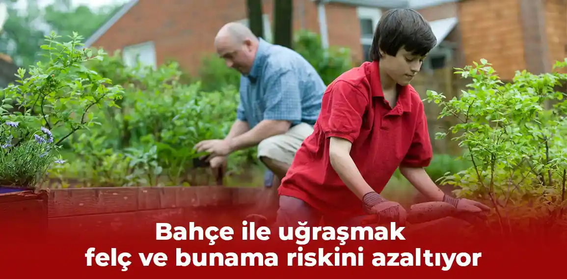 Bahçe ile uğraşmak, hem