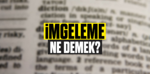 İmgeleme Ne Demek?